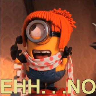 Ehh... No.  #DespicableMe2 #Minions