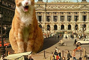 Artist Shows What It Would Be Like If The World Were Inhabited By Giant Cats (92 New Pics)