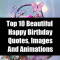 10 Cute Happy Birthday Animations And Gifs