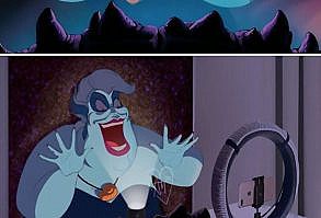 Artist Imagines What It Looks Like Behind The Scenes Of Disney Movies (11 Pics) Have you ever wondered what happens in the backstage of Disney movies? Andhika Muksin is back on Bored Panda to show you just that. He creates hilarious edits of Disney movies so that we can see the behind the scenes of famous scenes and how they were