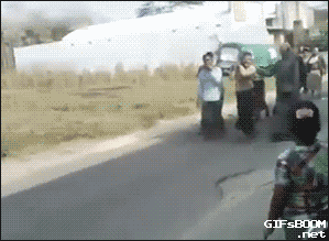 Funny Gifs: body falls out of coffin