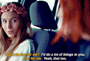 wynonna earp wayhaught gif