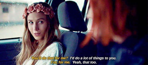 wynonna earp wayhaught gif