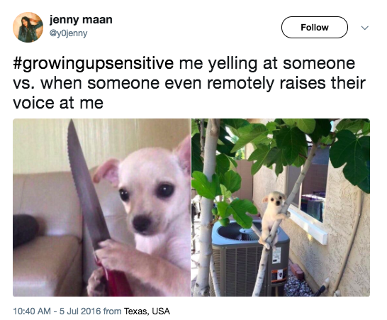 All of the overanalyzing and overreacting.