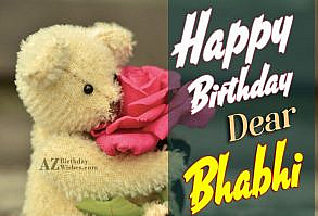 Happy Birthday Wishes for Bhabhi Ji