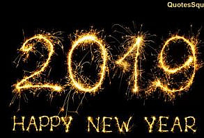 Wishes New Year 2019 Desktop Mobile Wallpaper Banner