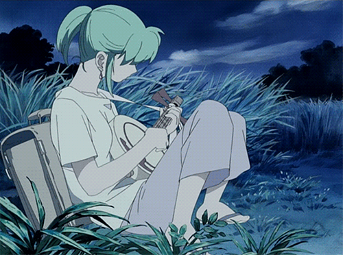 90's anime aesthetic