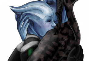 Mother and her little wing