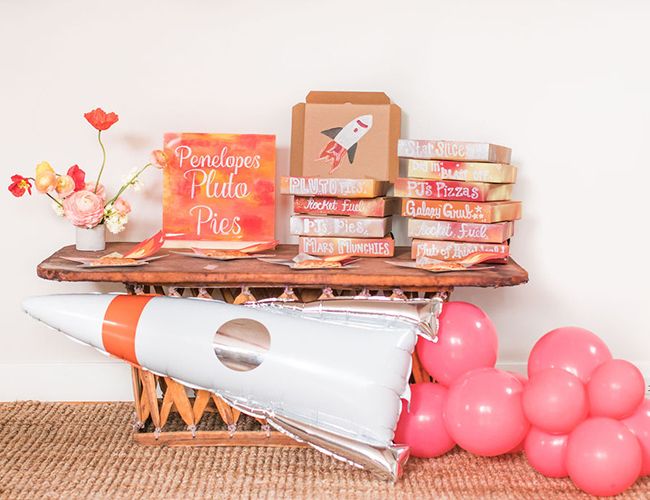 A Rad DIY Rocket Birthday Party - Inspired By This