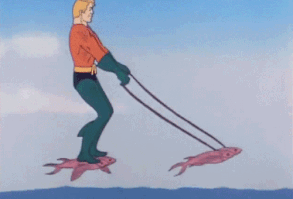 Oh Aquaman. It gets funnier the longer you look at it. * * * * Lacking on inspiration for your Halloween bash? **Get your own Crystal Skull Shot Glass and party on!** goo.gl/Djuom2...Get it now! ($3.99)