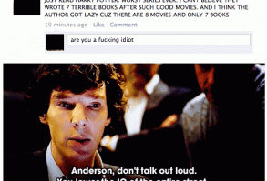 To Whoever posted this: I hope you run into the wrong wall, miss the train try to chase it walk the whole way, but then be stopped by bellatrix lestrange, tortured, then finally