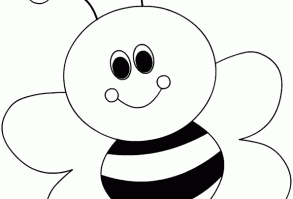 Arı boyama sayfası ve arı resmi uçan hayvanlar boyama sayfaları kalıbı, etkinlikleri kağıdı örnekleri nasıl çizilir, yazdır çıkart indir. Free bee coloring page download printable.