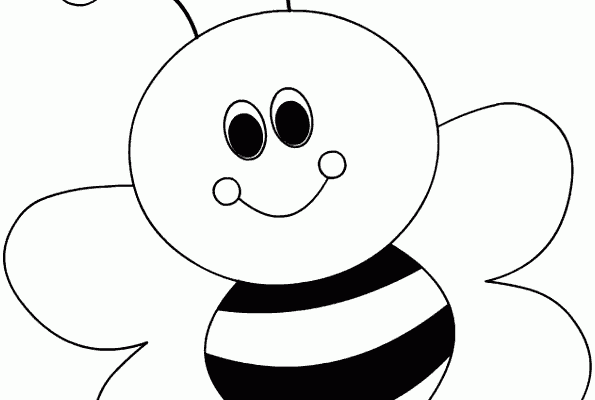 Arı boyama sayfası ve arı resmi uçan hayvanlar boyama sayfaları kalıbı, etkinlikleri kağıdı örnekleri nasıl çizilir, yazdır çıkart indir. Free bee coloring page download printable.