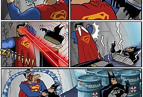 Artist Shows What Superheroes And Other Famous Characters Do When They Are Not Saving The World ( New Comics)