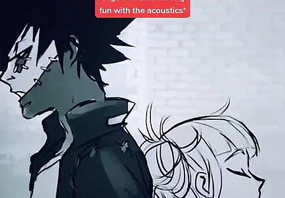 BNHA TOGA AND DABI SINGING [Video] | Boku no hero academia funny, My hero academia episodes, Anime funny