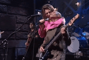 the-bowieologist: “ Rebel Rebel on Saturday Night Live 1999 with Gail Ann Dorsey ”