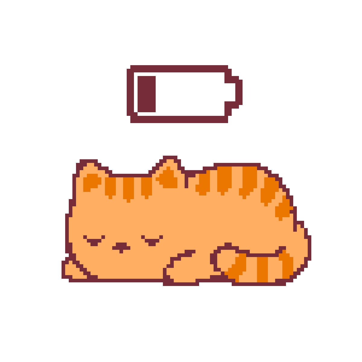 Another cute, simple, little pixel art.