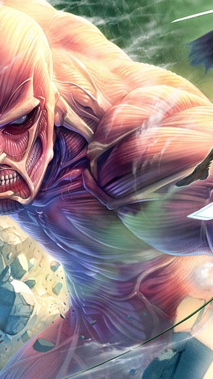 One of the nine titans the Colossal Titan is the most powerful