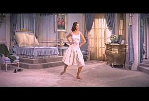 Beautiful Cyd Charisse is showing magic of being a woman. Russian detective Nina tried fashion clothes for the very first time...