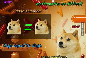 Doge equeal to doge wow - 9GAG