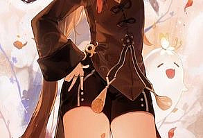 Drawing hu tao is fun because of her… : Genshin_Impact