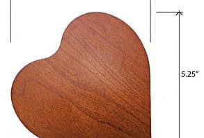 Engraved Wood Heart | Sister Gift | Gift for Family | Birthday Gifts for Sister | Mini Shelf Sitter | Sister of the Bride Gift | Wood Heart