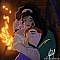 Esmeralda and Quasimodo