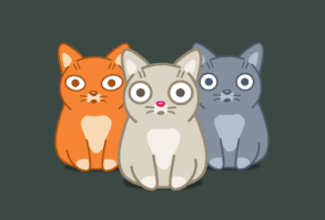Kittens dribbble