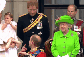 GIF Of Prince William Being Scolded By Queen Goes Viral