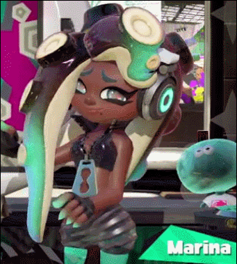 Game Character Design and Animation (Splatoon 2 Marina)