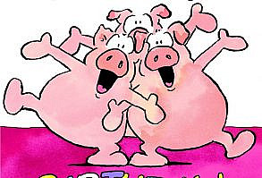 HAPPY BITHDAY PIGGIES