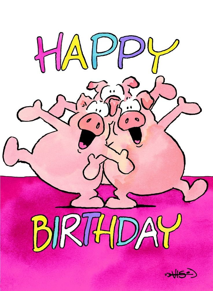 HAPPY BITHDAY PIGGIES