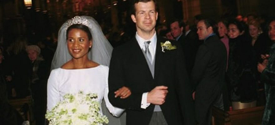 Princess Angela of Liechtenstein  Great wedding dress