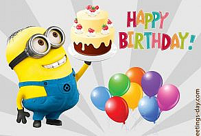 Happy Birthday Minions
