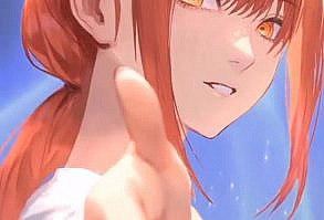 Hình nền động Makima Chainsaw Man