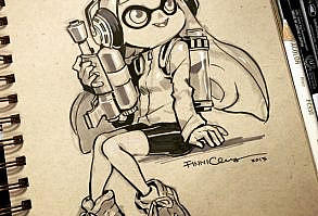 Inkling girl | fan art