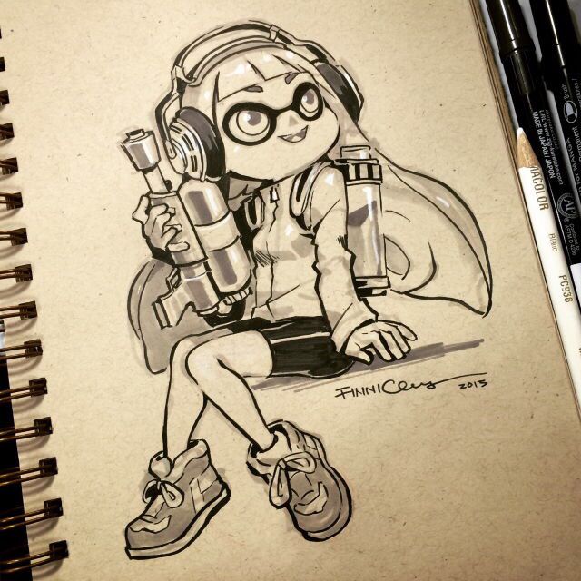 Inkling girl | fan art