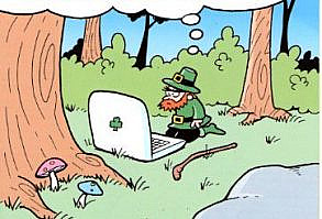 It's an urgent email from a Nigerian Leprechaun. He needs a safe place to keep his pot of gold and wants to know the location of mine....
