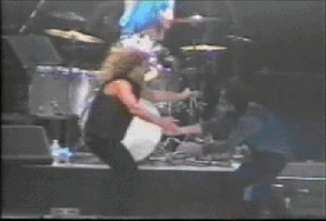 Jimmy baby! I missed you so much! Plant and Page tour 1995