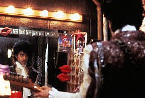 Prince, seen here on set, won an Oscar for the original song score for the…