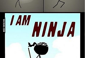 like a ninja