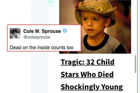 17 Tweets From Cole Sprouse That'll Make You Laugh Out Loud