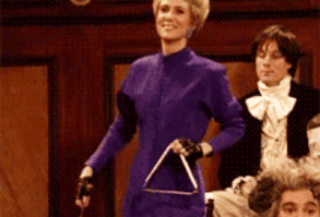 Marathon Eve suddenly rolls around and it’s time to carbo-load. | What It's Like To Enter A Marathon, As Told By Kristen Wiig GIFs