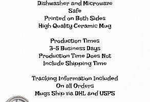 NEW AND BEAUTIFUL! Our latest addition to our mug collection - white glossy ceramic with a color interior, rim and handle. Vivid colors! Choose PINK, RED, BLACK or NAVY. 11 oz and 15oz available as well as white. Customers LOVE that we PRINT ON BOTH SIDES OF EACH MUG!! Each of Wanderlust Trade Post's products are carefully designed to get a big gut bustin' laugh. We hope to make your day a happy one with these great inexpensive gifts for your friends and family! Our mugs are high quality ceramic, 100% dishwasher and microwave safe. They are SUB
