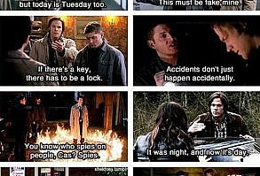 Supernatural logic.