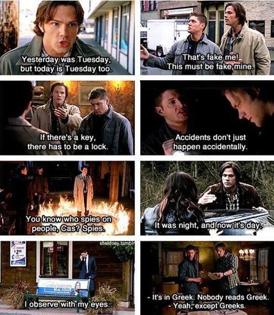 Supernatural logic.