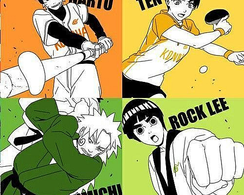 Mes images et gifs d'anime et manga 2 - Le sport version naruto ! - Wattpad