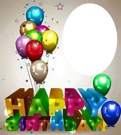 Montaje fotografico happy birthday - Pixiz