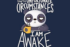 Morning Panda – TeeFury