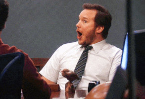 My GF's reaction when she found out Chris Pratt is now available